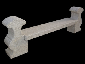 G012---Granite-bench-wihout-backrest---with-sculpture511