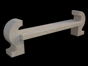 G013---Granite-bench-wihout-backrest---with-sculpture712