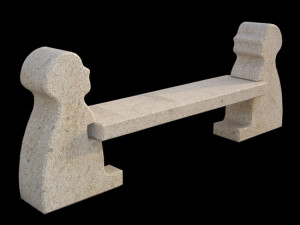 G015---Granite-bench-wihout-backrest---with-sculpture115