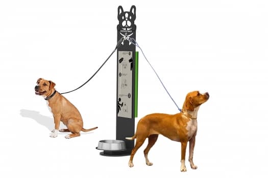ULG-PFD-001 - Dog Leash Tying & Watering Post — image 1