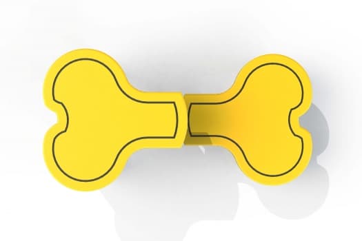 ULG-PPE-004 - Bone-Shaped Agility Balance Beam — image 1