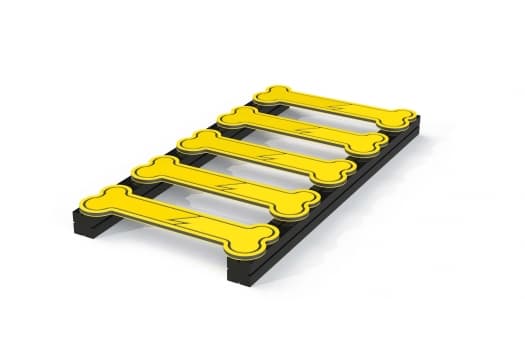 ULG-PPE-006 - Bone-Shaped Agility Ladder — image 1