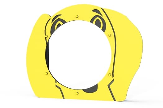 ULG-PPE-009 - Dog Face Agility Jump Ring — image 1