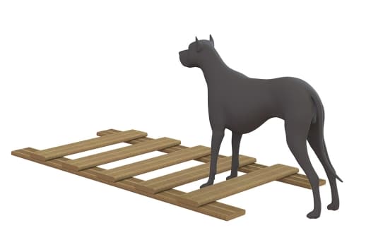 ULG-PPE-016 - Timber Dog Agility Ladder — image 1