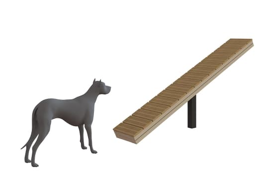ULG-PPE-020 - Timber Dog Agility Ramp — image 1