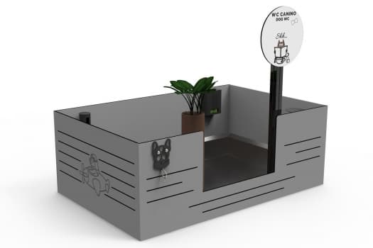 ULG-PTS-001 - Enclosed Canine Toilet Station — image 1