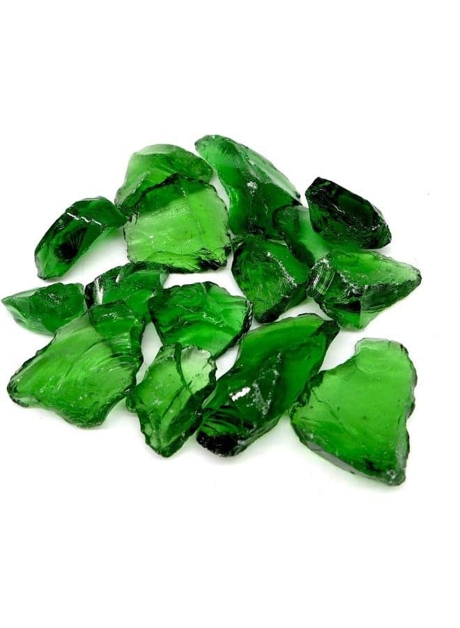 ULG-DGM-008 - Green Glass Stones — image 1