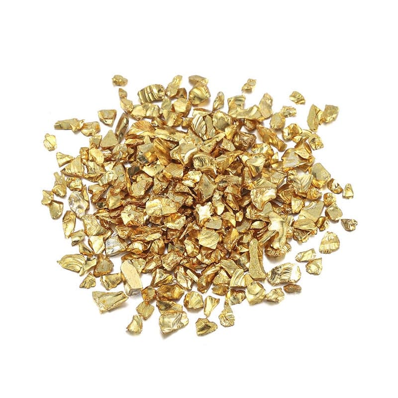 ULG-DGM-010 - Light Gold Glass Small — image 1