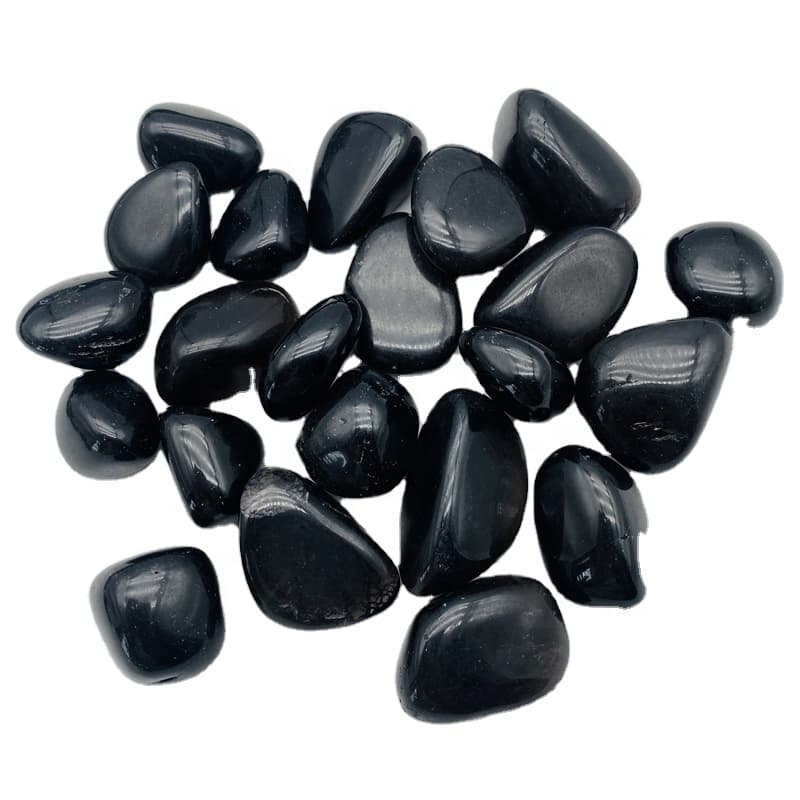 ULG-PBL-004 - Obsidian Black Pebbles — image 1