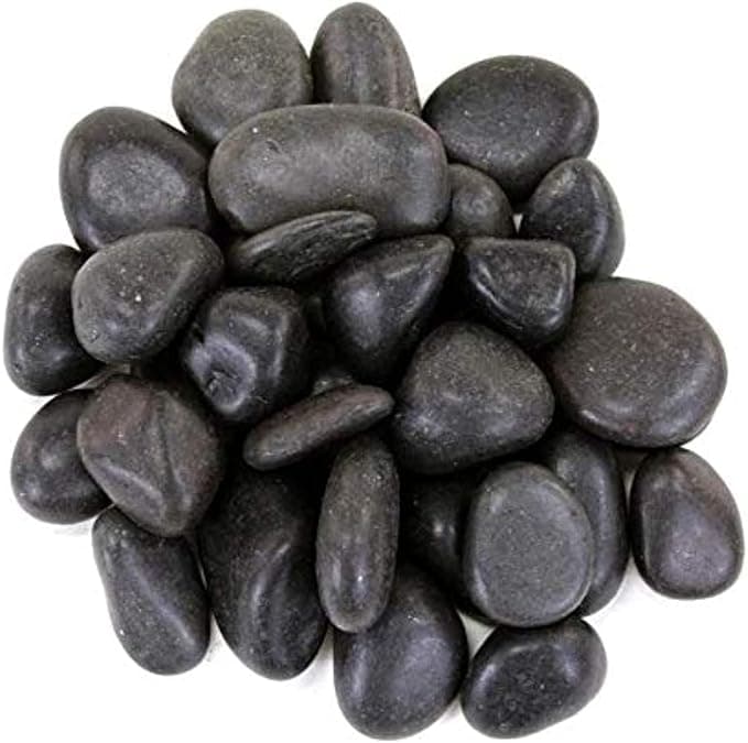 ULG-PBL-005 - Polished Black Pebbles — image 1